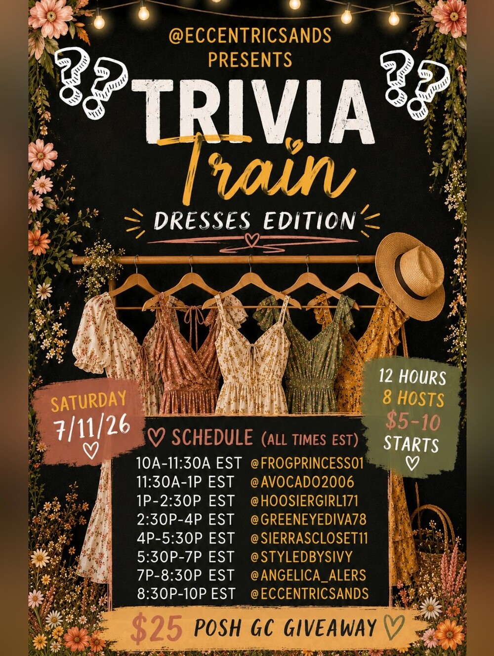 7/11 Trivia Train LIVE SHOW RUN ITEM 1-50 - Picture 1 of 4